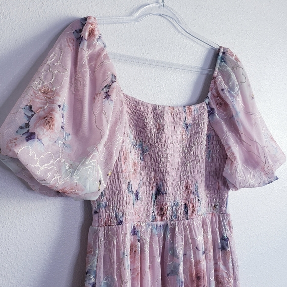 Baltic Born Annabeth Midi Dress Midi Floral New Without Tags - Picture 7 of 10